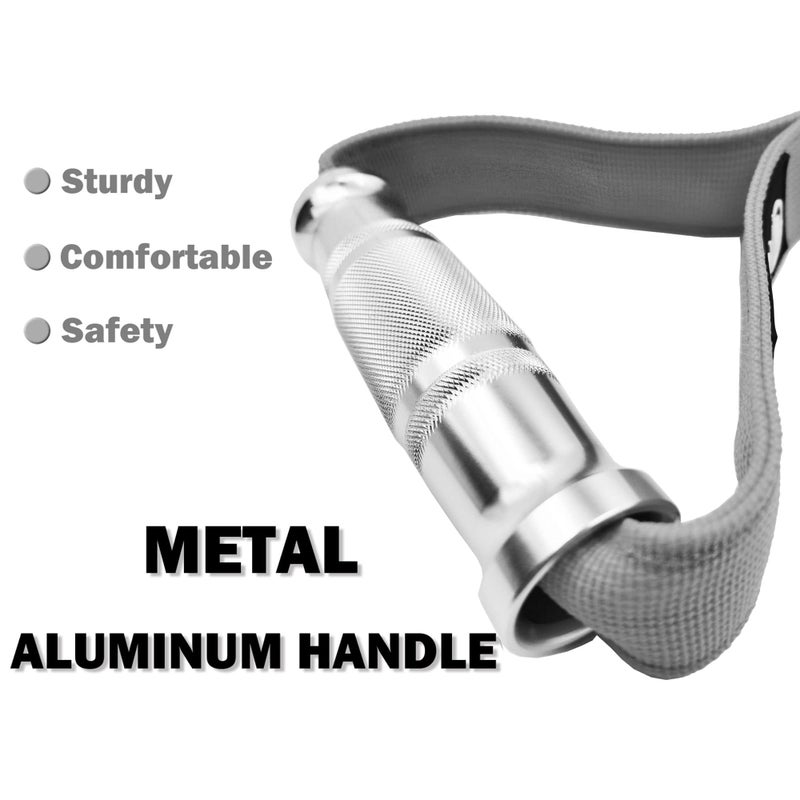 J Bryant Fitness Metal Gym Handles for Cable Machine Attachment Heavy Duty Aluminum Alloy Handle Grips Durable Workout Handles for Resistance Bands Pulley LAT Pulldown System - Image 5